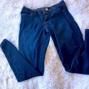 5 for $25, EIC, skinny stretchy dark wash jeans
